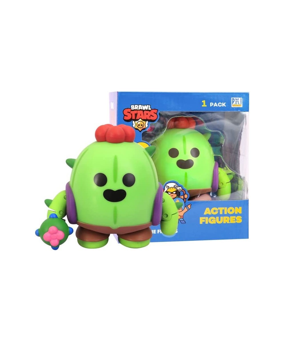 Brawl Stars Action Figure | Spike Cactus Figure | 4.5-Inch-Tall Collectibles | Brawl Stars Toy Figurine| Ofically Licensed To...