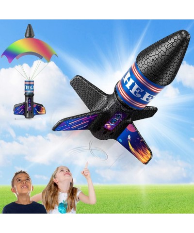 Rocket Launcher for Kids Motorized Air Rocket Toy for Ages 8-12 Launch Rocket up to 164 ft Fun Outdoor Toy Self-Launching Roc...