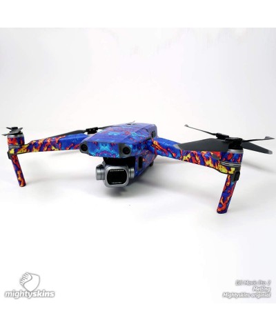 MightySkins Skin Compatible with DJI Mavic 2 Pro or Zoom - Artic Camo | Protective Durable and Unique Vinyl Decal wrap Cover ...