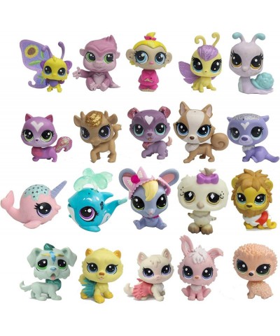 20 PCS/Bag of littiest pet Shop Toys Cute Cats Dogs Whales Pony Action Figures Gifts Suitable for Girls $62.53 Kids' Play Ani...