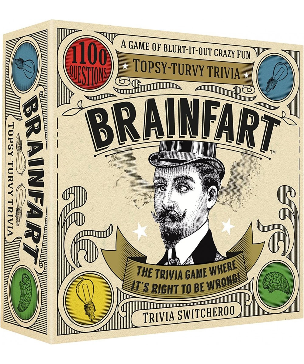 Brainfart Topsy Turvy Trivia Game $33.20 Board Games