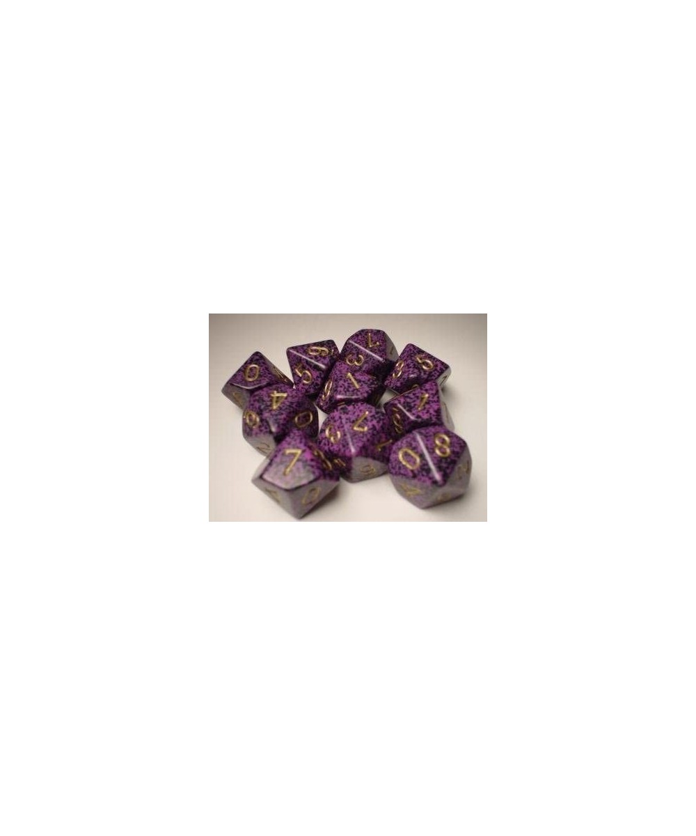 Dice Sets: Hurricane Speckled - Ten Sided Die d10 Set (10) $18.30 Game Accessories