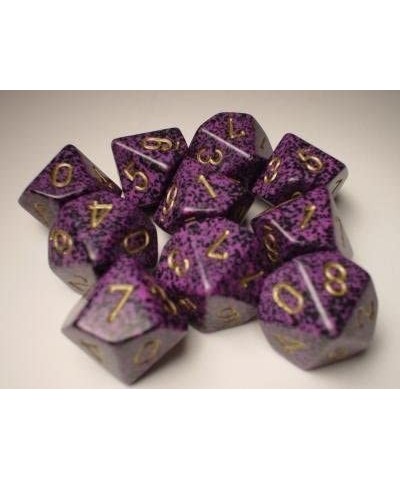 Dice Sets: Hurricane Speckled - Ten Sided Die d10 Set (10) $18.30 Game Accessories