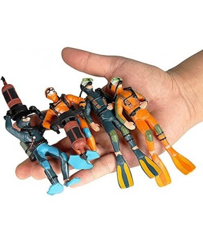 People Models Underwater Swimmers Action Figures Realistic Divers Figurines Plastic Speed Boat Model Set of 6 $38.39 Play Fig...