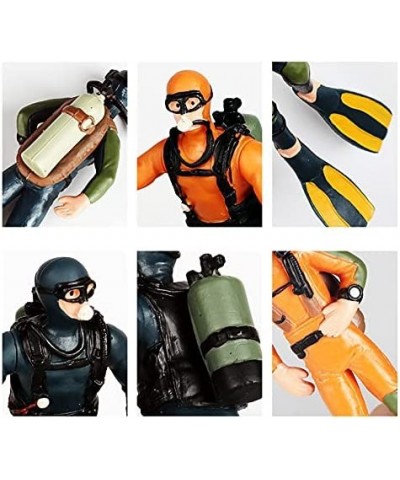 People Models Underwater Swimmers Action Figures Realistic Divers Figurines Plastic Speed Boat Model Set of 6 $38.39 Play Fig...