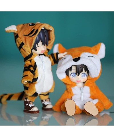 Tiger Suit Onesies 1/12 BJD OB11 Doll 4.3 inches (11 cm) Figure Accessory (D) $23.81 Doll Accessories