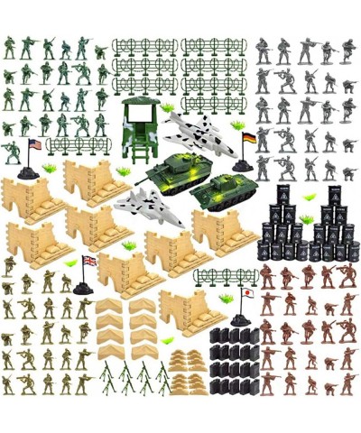 250PCS Army Men Military Set Military Figures and Accessories with Hand Bag World War II Army Men Toys for Boys $42.75 Play F...