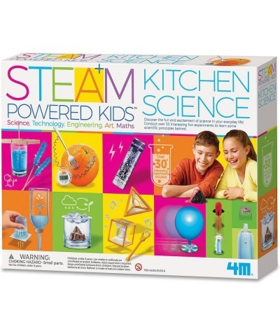 Steam Powered Kids Kitchen Science Kit $65.00 Educational Science Kits