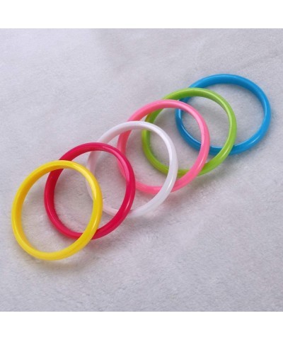 Plastic Bangle Bracelets Candy Color Bracelet Party Favors Pack for Birthday Party 12pcs (Random Color) $16.44 Kids' Dress-Up...