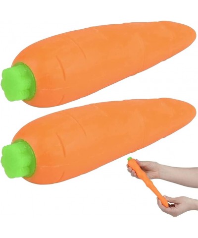 Stretchy Carrot Toys for Kids Set of 2 Stress Relief Fidget Sensory Toys for Autistic Children Anxiety and ADHD Squeeze Toys ...