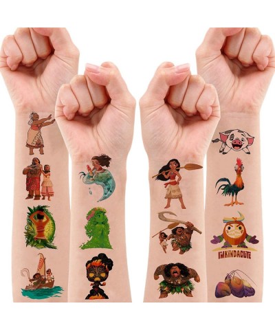 Hawaii Temporary Tattoos Birthday Party Supplies Decorations 96PCS Movie Tattoos Stickers Cute Party Favors Kids Boys Girls G...