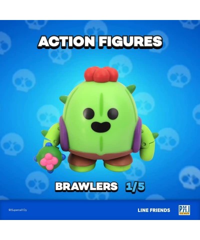 Brawl Stars Action Figure | Spike Cactus Figure | 4.5-Inch-Tall Collectibles | Brawl Stars Toy Figurine| Ofically Licensed To...