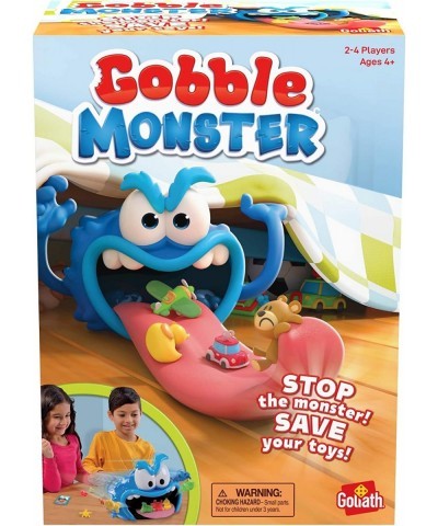 Gobble Monster Game - Save Your Toys from The Monster's Tongue Before It's Too Late $24.12 Board Games