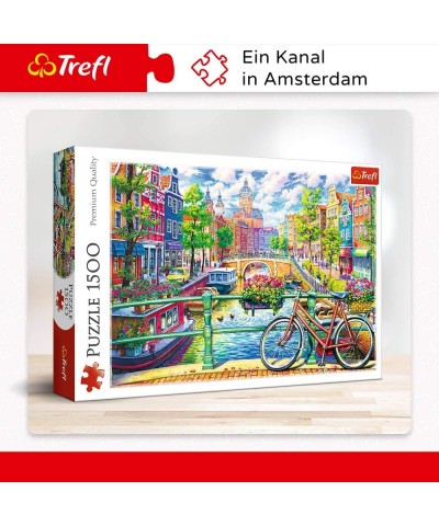 1500 Piece Jigsaw Puzzles Amsterdam Canal Colorful Puzzle of The Netherlands European Puzzle Adult Puzzles 26149 $20.91 Jigsa...