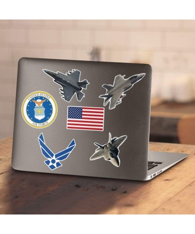 U.S. Air Force F-22 & F-35 Fighter Jet and Logos Collectible Stickers $17.77 Kids' Stickers