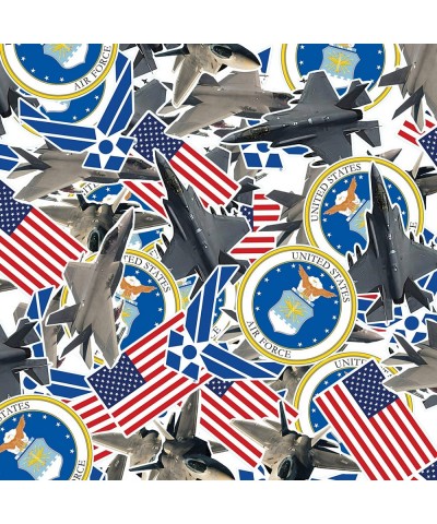 U.S. Air Force F-22 & F-35 Fighter Jet and Logos Collectible Stickers $17.77 Kids' Stickers