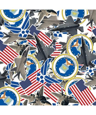 U.S. Air Force F-22 & F-35 Fighter Jet and Logos Collectible Stickers $17.77 Kids' Stickers