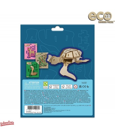 Sea Turtle from Deluxebase. DIY Wooden Model Craft kit for Boys and Girls Made from FSC Sustainable Wood $15.32 3-D Puzzles