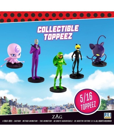 Miraculous Ladybug Collectible Figures | 5 Miraculous Ladybug Figures Out of 16 Collectibles in 1 Pack | 4 Figures and 1 Hidd...