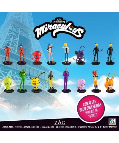 Miraculous Ladybug Collectible Figures | 5 Miraculous Ladybug Figures Out of 16 Collectibles in 1 Pack | 4 Figures and 1 Hidd...