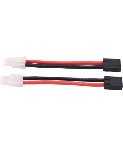 3pcs Compatible with TRX Style Female to Big Tamiya Male Connector Adapter 12awg 4in Wire for Lipo/NiMH RC Battery ESC(C66-3)...