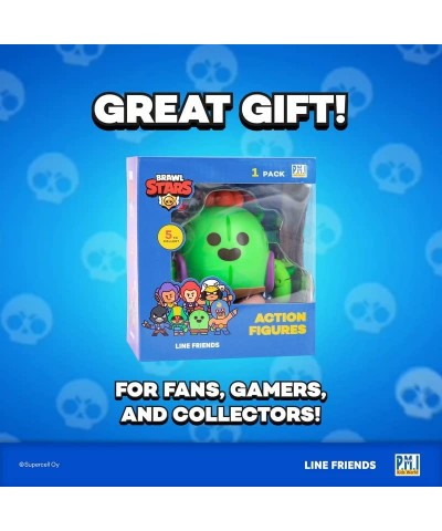 Brawl Stars Action Figure | Spike Cactus Figure | 4.5-Inch-Tall Collectibles | Brawl Stars Toy Figurine| Ofically Licensed To...