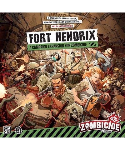 Zombicide 2nd Edition Fort Hendrix Board Game Expansion | Strategy Board Game | Cooperative Game for Teens & Adults | Zombie ...