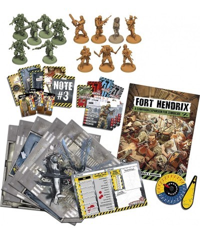 Zombicide 2nd Edition Fort Hendrix Board Game Expansion | Strategy Board Game | Cooperative Game for Teens & Adults | Zombie ...