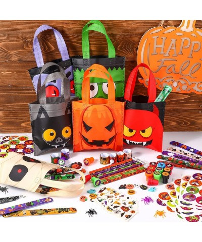 192 Pieces Halloween Party Favors Set 24 Pack Halloween Stationery for Kids Trick or Treat Toy Goody Bag Fillers Including Ha...