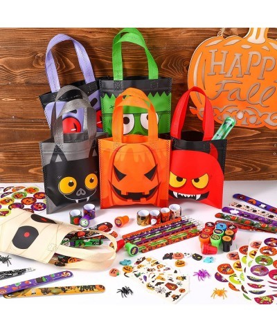 192 Pieces Halloween Party Favors Set 24 Pack Halloween Stationery for Kids Trick or Treat Toy Goody Bag Fillers Including Ha...