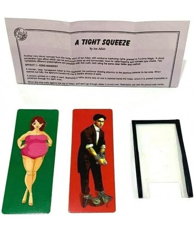 Magician's Adairs Tight Squeeze Gimmick Eezy Squeezy & The Great Houdini Water Tank Escape Illusion Effect Magic Trick $16.41...