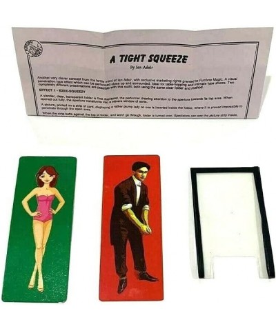 Magician's Adairs Tight Squeeze Gimmick Eezy Squeezy & The Great Houdini Water Tank Escape Illusion Effect Magic Trick $16.41...