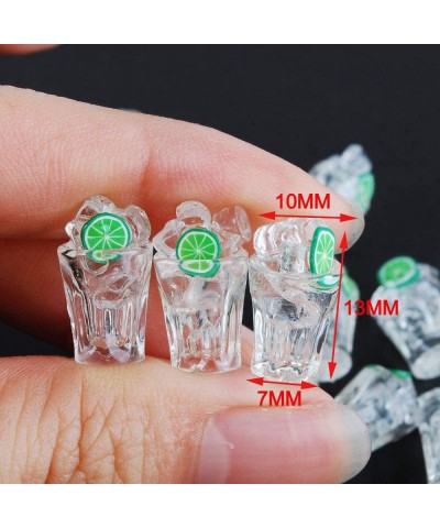 10PCS Minisature Scale Ice Cup for Dollhouse Kitchen Room $21.34 Dollhouse Accessories