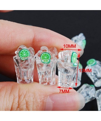 10PCS Minisature Scale Ice Cup for Dollhouse Kitchen Room $21.34 Dollhouse Accessories