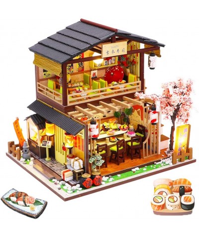 DIY Dollhouse Miniature with Wooden Furniture Handmade Japanese Style Home Craft Model Mini Kit with Dust Cover & Music Box 1...