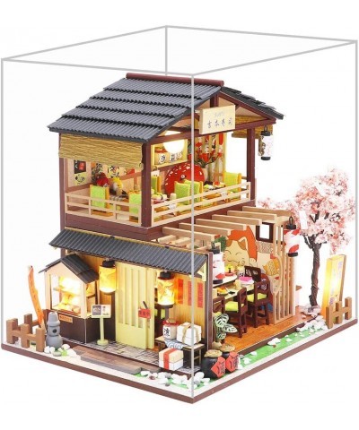 DIY Dollhouse Miniature with Wooden Furniture Handmade Japanese Style Home Craft Model Mini Kit with Dust Cover & Music Box 1...