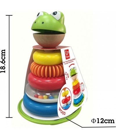 E0457 Mr Frog Stacking Rings - Toddler Activity Toy $23.04 Early Development & Activity Toys