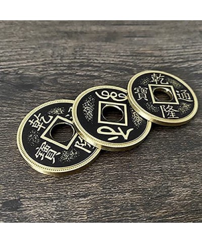 Triad Coins (Chinese Palace Coin) Magic Tricks Three Coin Appear Vanish Magic Magician Close up Illusion Gimmicks Mentalism P...