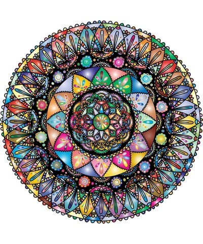 Puzzle-Mandada Fantasy-1000 Pieces Round Puzzle Color Challenge Jigsaw Puzzles for Adults and Kids $33.97 Jigsaw Puzzles