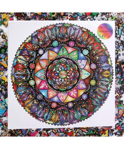 Puzzle-Mandada Fantasy-1000 Pieces Round Puzzle Color Challenge Jigsaw Puzzles for Adults and Kids $33.97 Jigsaw Puzzles