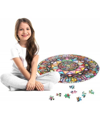 Puzzle-Mandada Fantasy-1000 Pieces Round Puzzle Color Challenge Jigsaw Puzzles for Adults and Kids $33.97 Jigsaw Puzzles