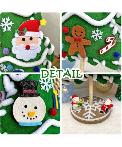 Sewing Kit for Kids Ages 5-8 8-12 Stress Relief Christmas Crafts for Adults 3D DIY Felt Christmas Tree Boys Girls Christmas G...