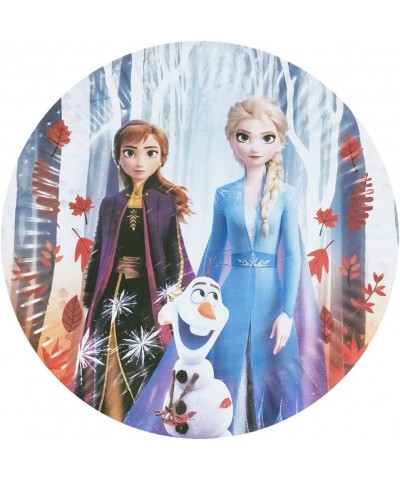 Frozen Birthday Set 20pcs Plates 20 Napkins 1 Tablecloths Frozen Themed Party Supplies $19.97 Kids' Party Tableware