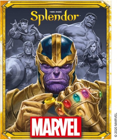 Splendor Marvel Board Game for Adults and Family | Super Heroes Strategy Game | Ages 10+ | 2 to 4 players | Average Playtime ...