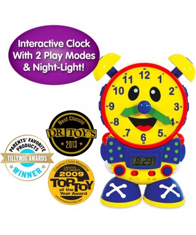 Telly The Teaching Time Clock - Electronic Analog & Digital Time Telling Aid with Two Quiz Modes & Night Light - Telling Time...