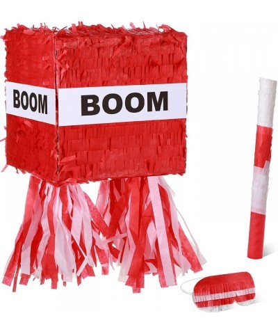 Small Red Boom Pinata with Blindfold and Stick Small Cube Shape Pinata for Birthday Party 7 x 7 x 7 Inches $32.72 Piñatas