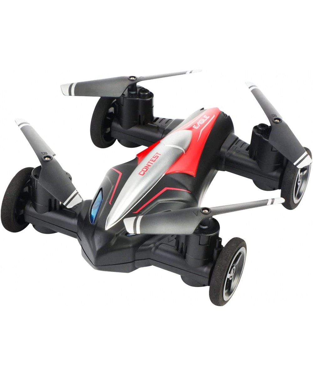 Drone_Flying Cars Quadcopter Air-Ground Dual Mode Switchwith Remote Control Car with 360°Rolling Speed Switch LED Lights One ...