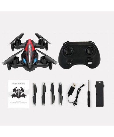 Drone_Flying Cars Quadcopter Air-Ground Dual Mode Switchwith Remote Control Car with 360°Rolling Speed Switch LED Lights One ...