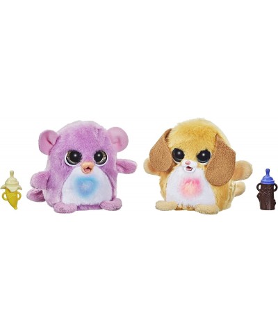 Fuzzalots Puppy and Monkey Color Change Interactive Feeding Toy Lights and Sounds Ages 4 and up $28.24 Plush Interactive Toy ...