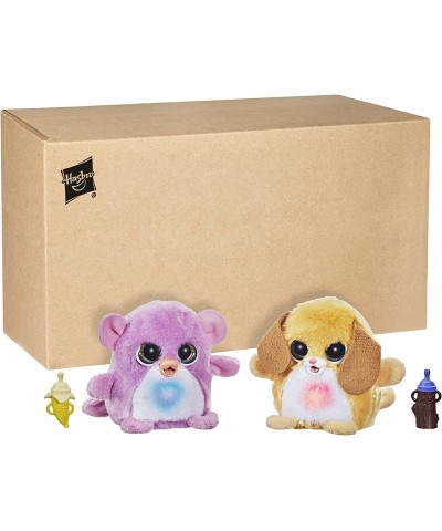 Fuzzalots Puppy and Monkey Color Change Interactive Feeding Toy Lights and Sounds Ages 4 and up $28.24 Plush Interactive Toy ...